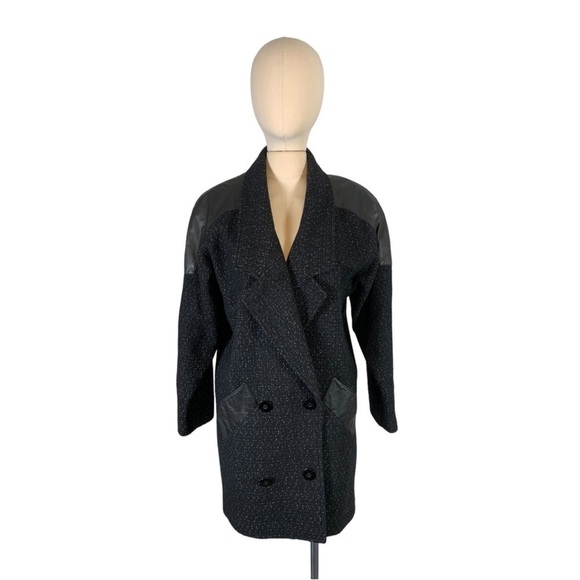 Vintage David Benjamin Collection Retro Wool Coat Size 6 - Picture 1 of 12